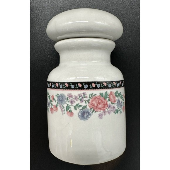 Rare Vintage Claremore by Sango Bubble Top Apothecary Jars  Set of 9 Spice Jars - Picture 8 of 12